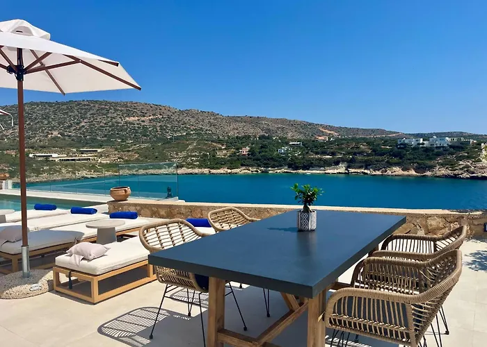 Seawave With Heated Pools, By Hellocrete Вілла Ханья (Крит)